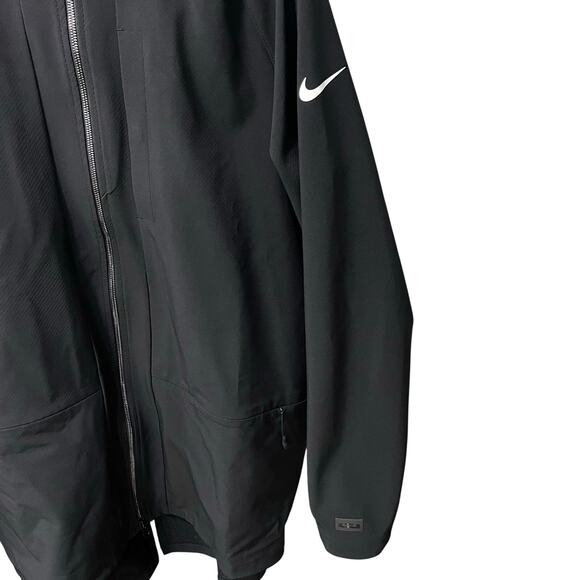 Nike Shield Lebron James Men's Basketball Hooded Full Zip Jacket Black Sz XL - Picture 4 of 12